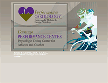 Tablet Screenshot of durangoperformancecenter.com